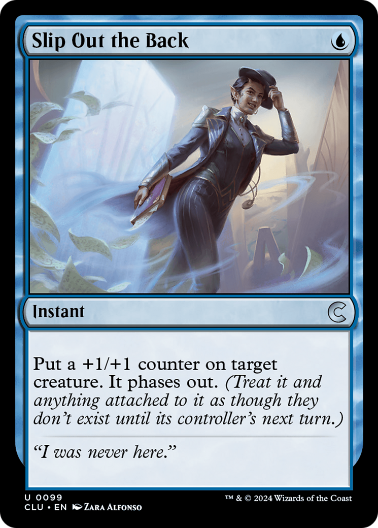 Glissez par l'arrière [Ravnica: Clue Edition] 
