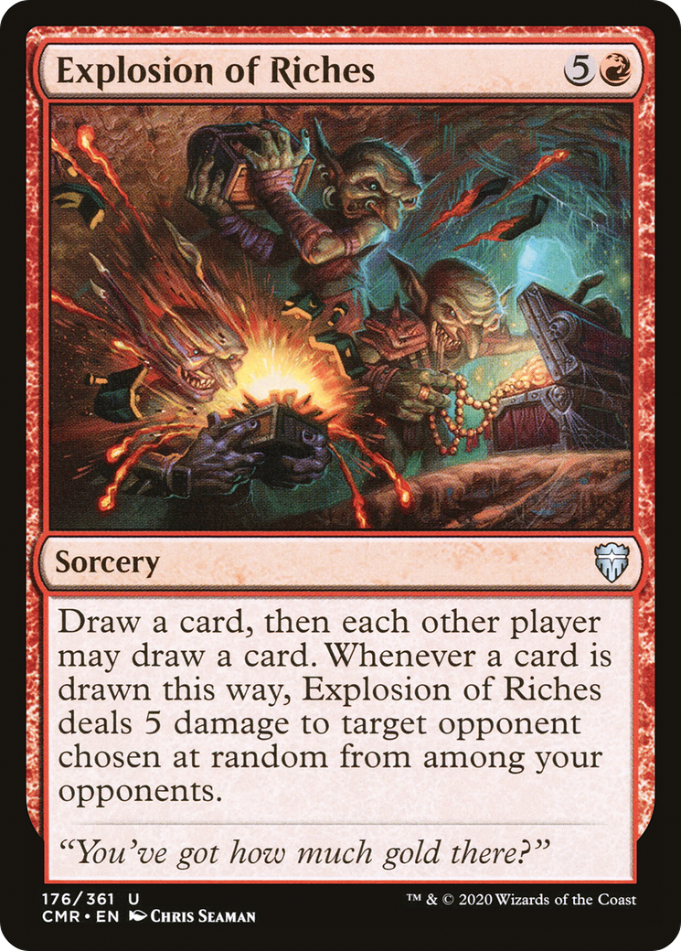 Explosion de richesses [Commander Legends] 