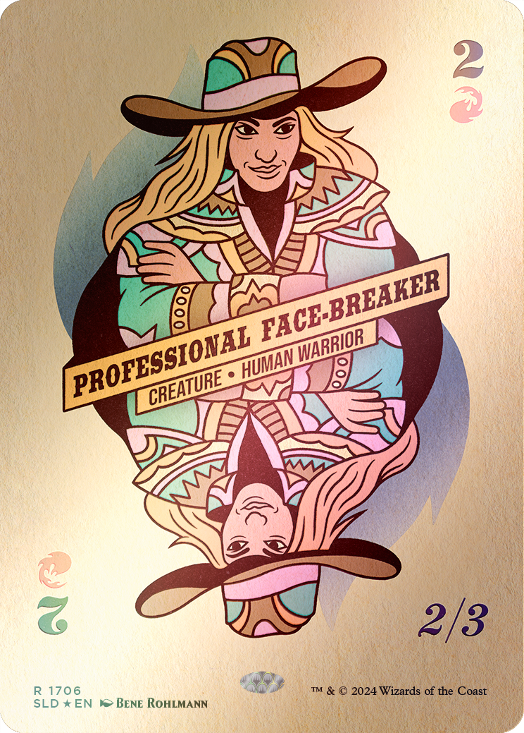 Face-Breaker professionnel (Rainbow Foil) [Série Secret Lair Drop] 