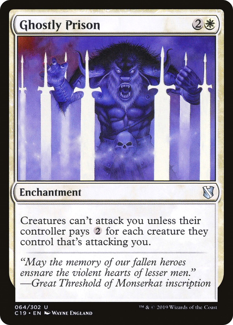 Prison fantomatique [Commandant 2019] 