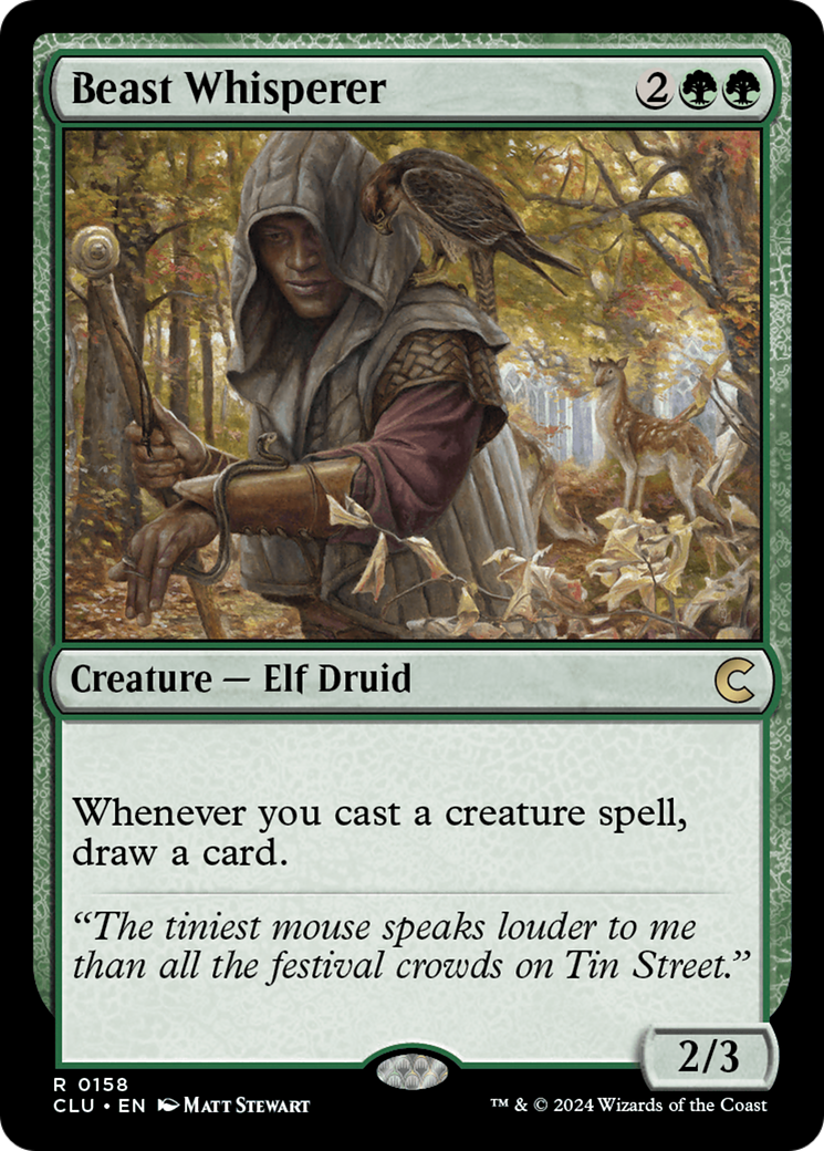 Beast Whisperer [Ravnica: Édition Indice] 
