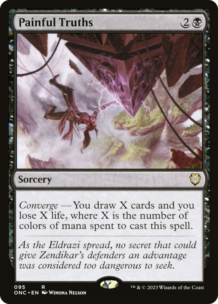 Vérités douloureuses [Phyrexia : Tous seront un seul commandant] 