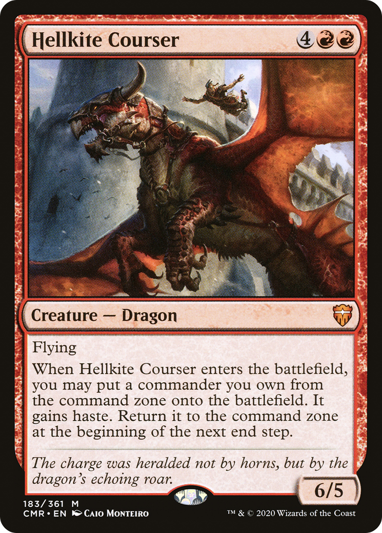 Coursier Hellkite [Commandant Légendes] 