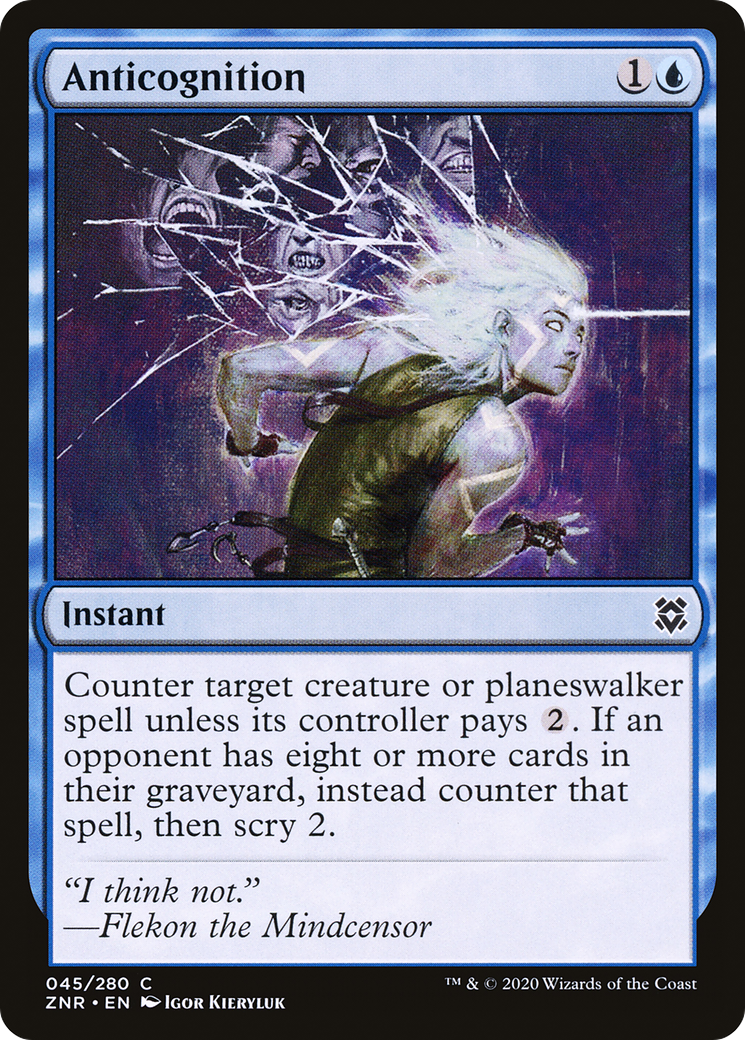 Anticognition [L'Ascension de Zendikar] 