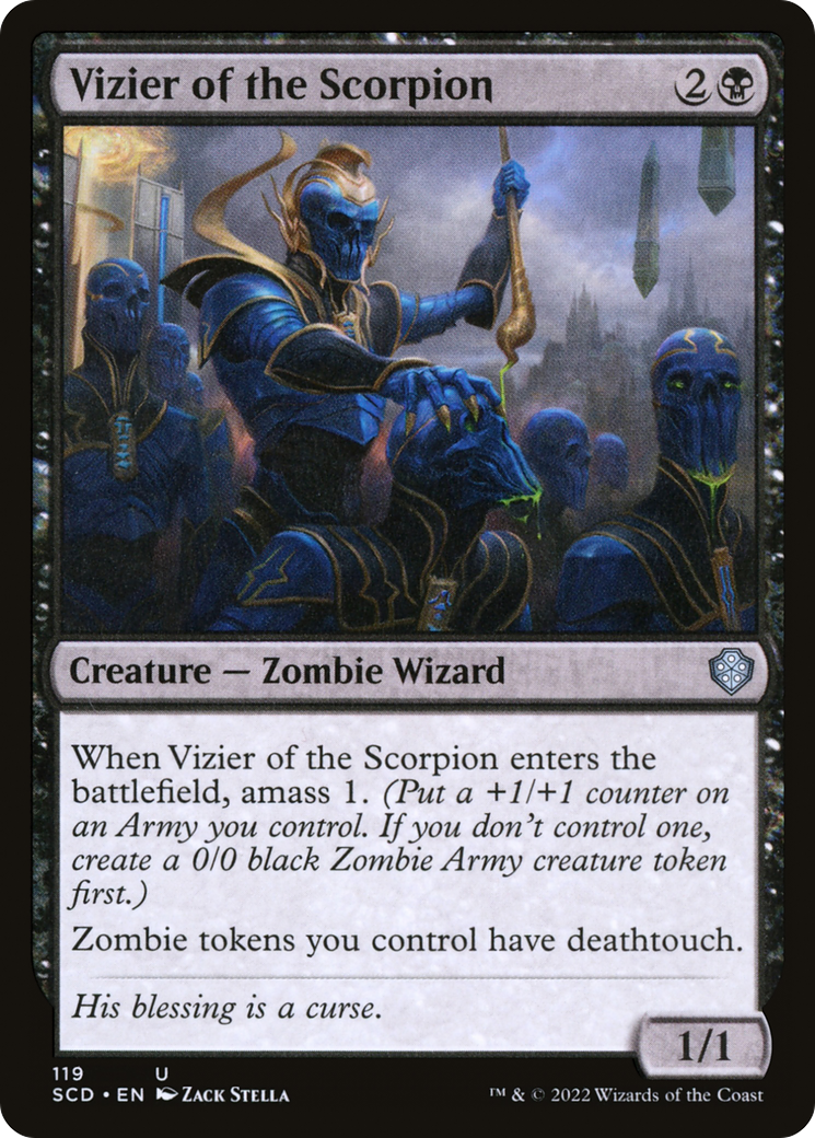 Vizir du Scorpion [Starter Commander Decks] 