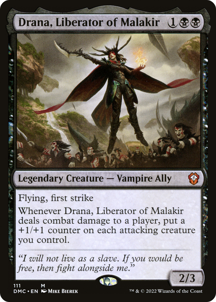 Drana, libératrice de Malakir [Commandant uni de Dominaria] 