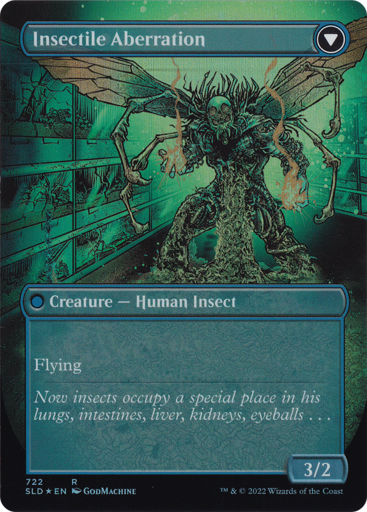 Delver of Secrets (SLD-722) - Secret Lair Drop (Borderless) Foil