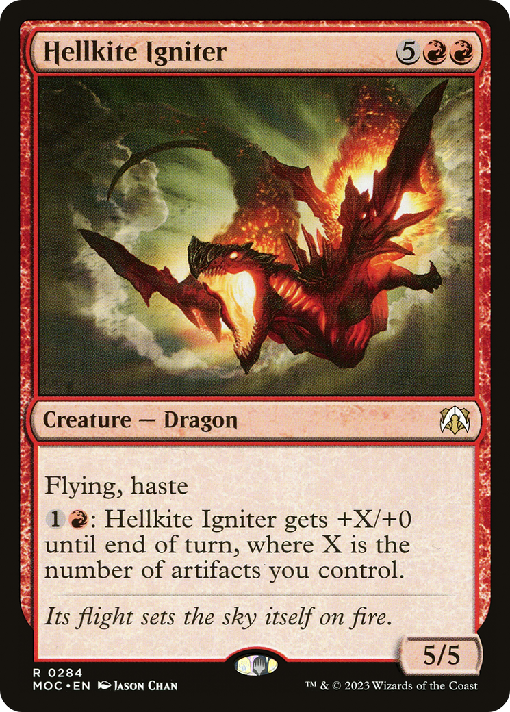 Hellkite Igniter [Marche du commandant de la machine] 