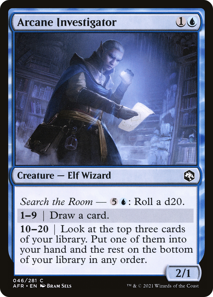 Arcane Investigator [Donjons &amp; Dragons : Aventures dans les Royaumes Oubliés] 