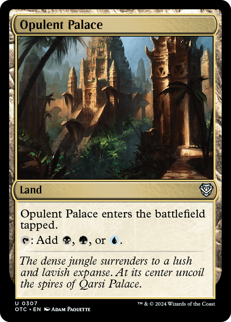Palais opulent [Commandant des hors-la-loi de Thunder Junction] 