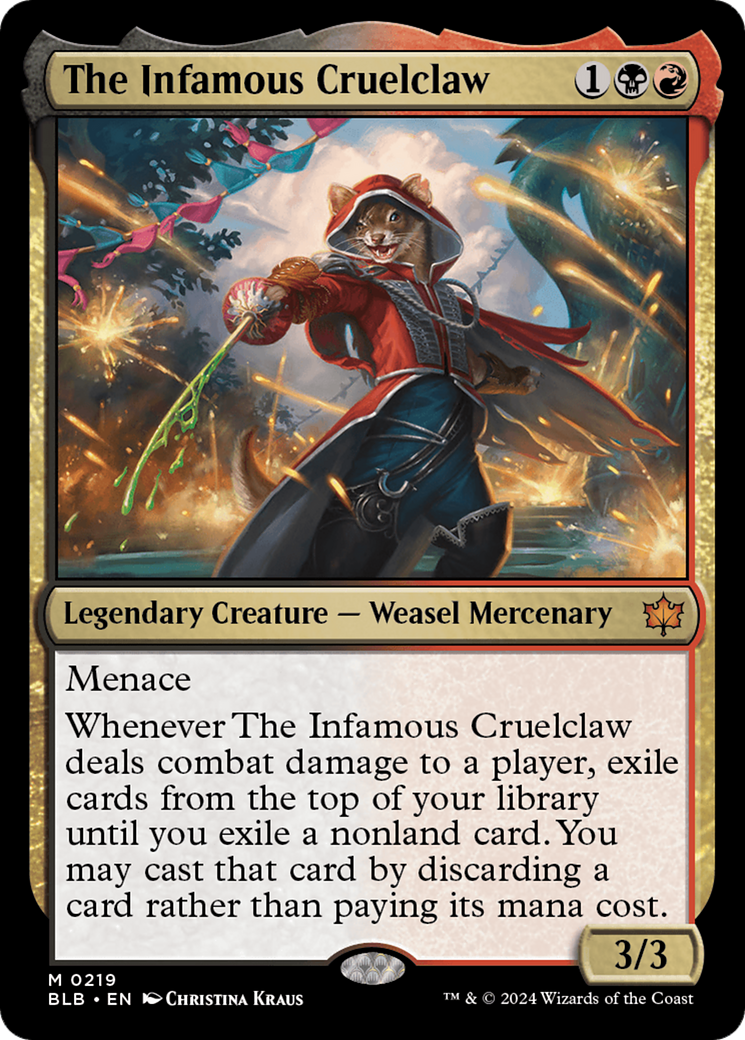 L'infâme Cruelclaw [Bloomburrow] 