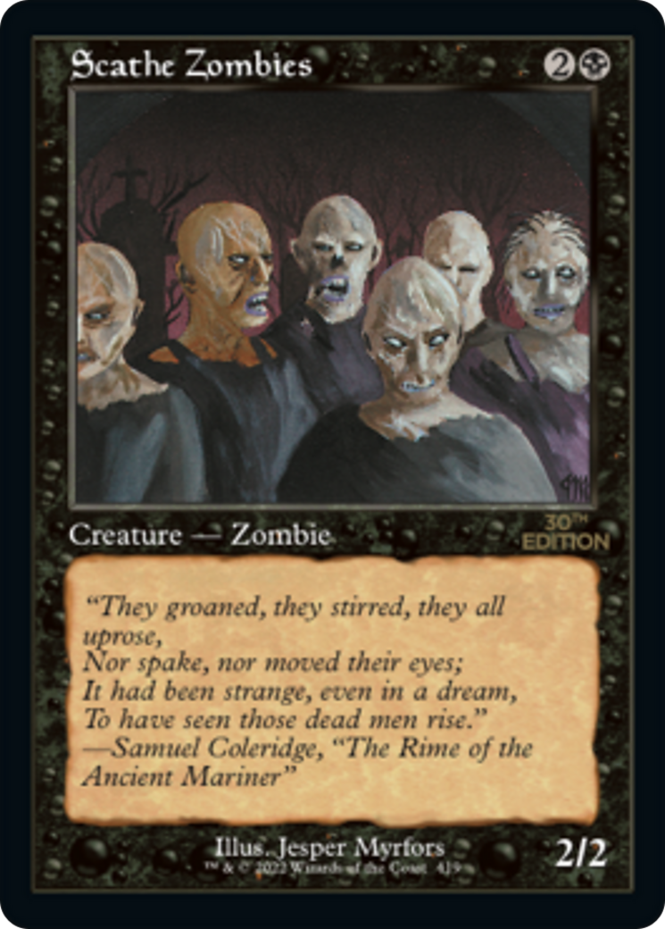 Scathe Zombies (Rétro) [Édition 30e anniversaire] 