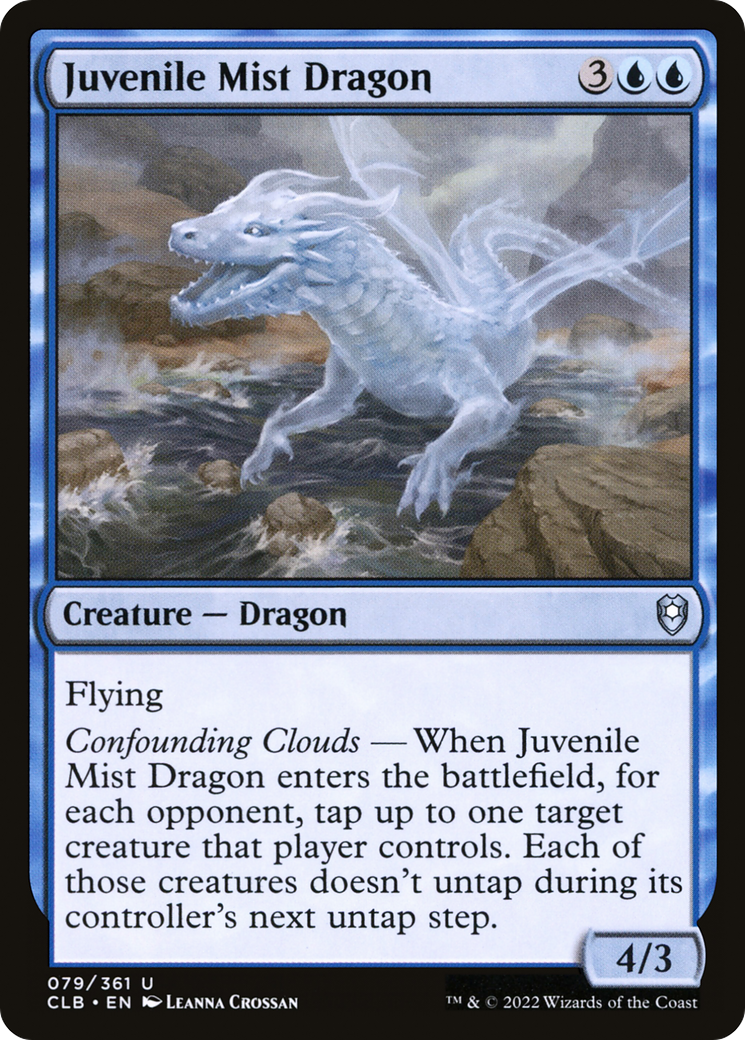 Dragon des Brumes Juvénile [Commander Legends : Bataille de Baldur's Gate] 