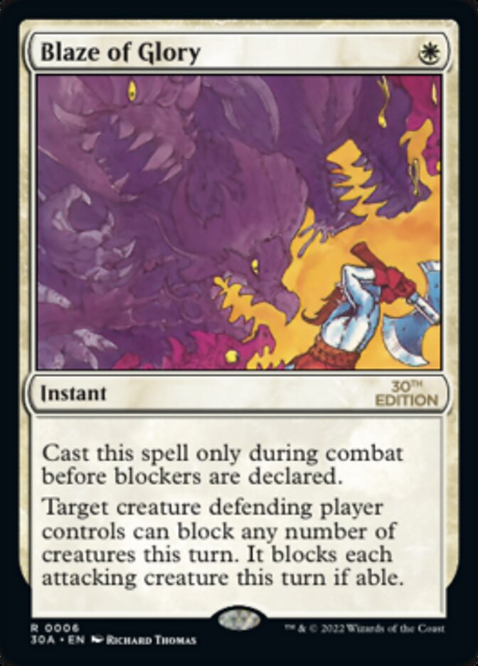 Blaze of Glory [Édition 30e anniversaire] 