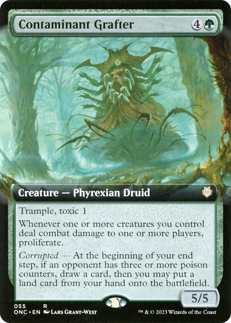 Greffeur de contaminants (Art étendu) [Phyrexia : Tous seront un seul commandant] 