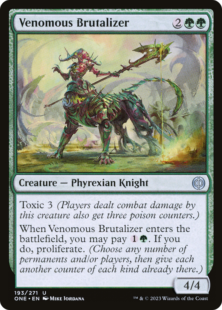 Brutaliseur venimeux [Phyrexia : Tous seront un] 