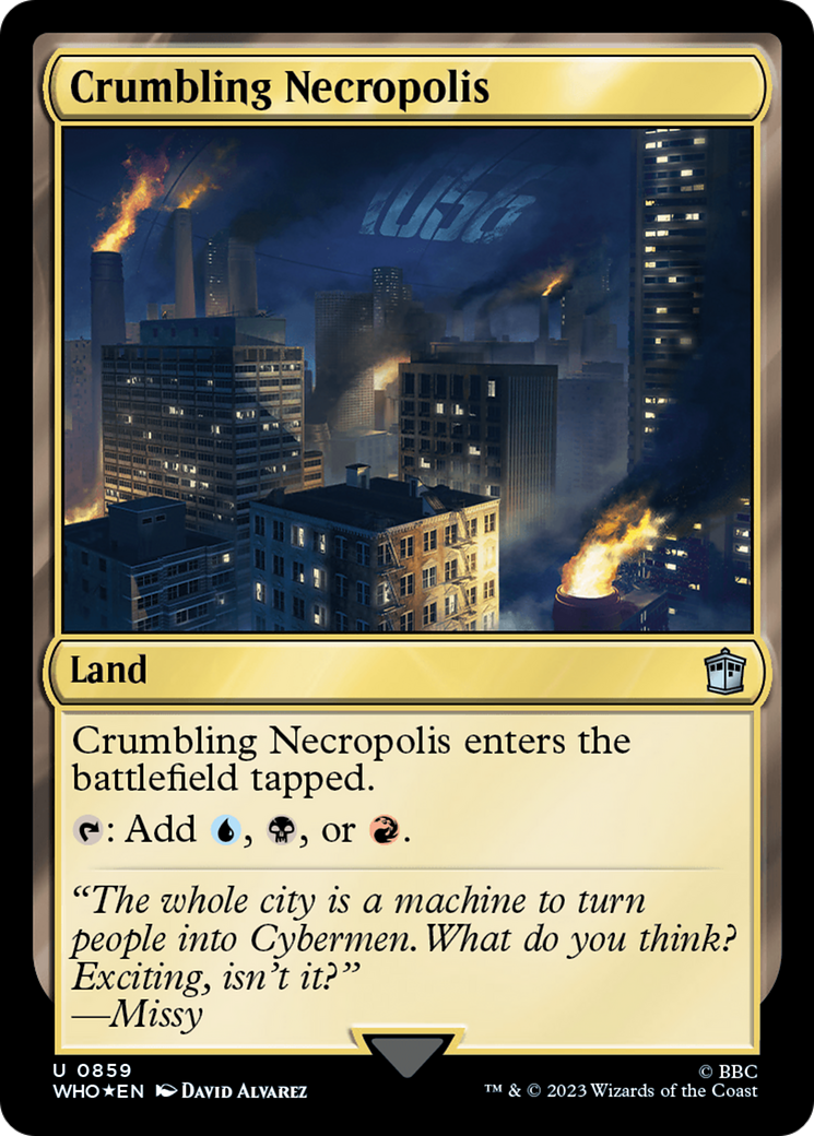 Nécropole en ruine (Surge Foil) [Doctor Who] 