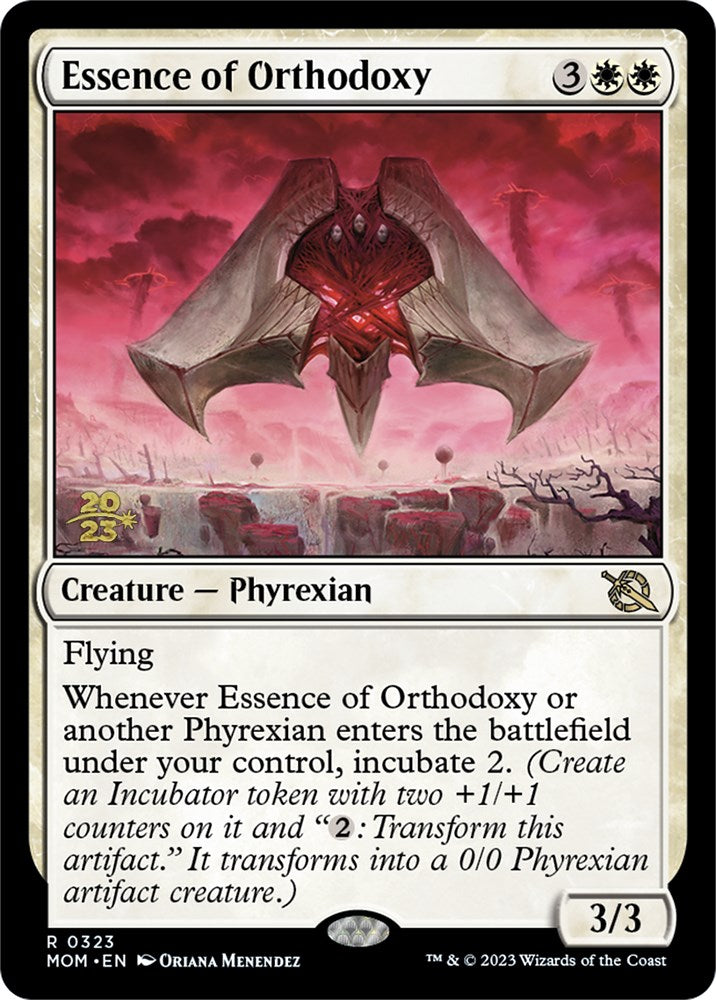 Essence de l'Orthodoxie [Promotions avant-première de la Marche de la Machine] 