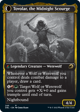 Tovolar, Dire Overlord (DBL-246) - Innistrad: Double Feature: (Double Faced Transform)