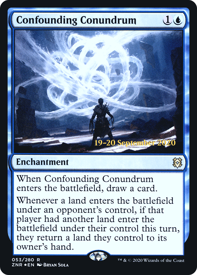 Une énigme déroutante [Promotions avant-première de Zendikar Rising] 