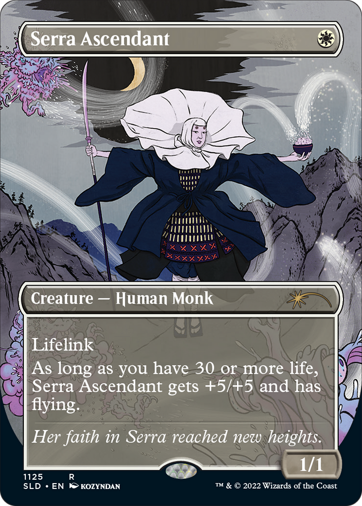 Serra Ascendant (sans bordure) [Série Secret Lair Drop] 