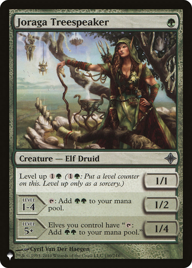 Joraga Treespeaker [La liste] 