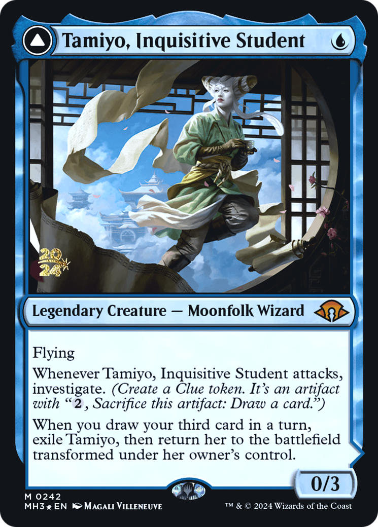 Tamiyo, étudiant curieux [Promos avant-première de Modern Horizons 3] 