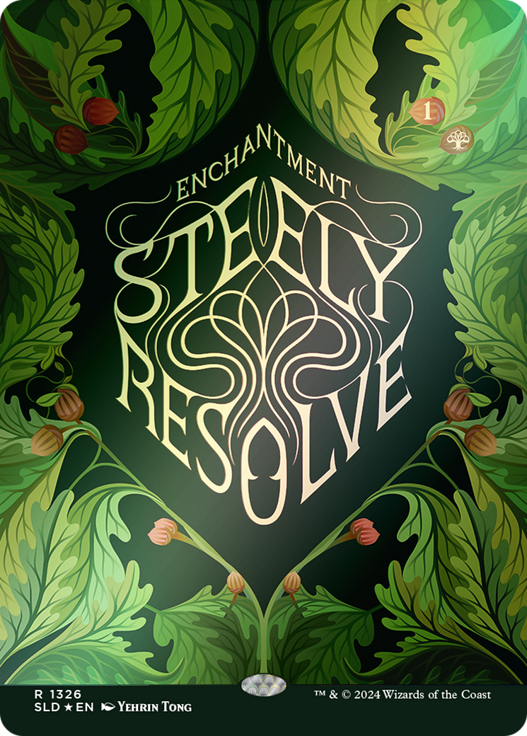 Steely Resolve // Steely Resolve (SLD-1326) - Secret Lair Drop (Borderless) Foil