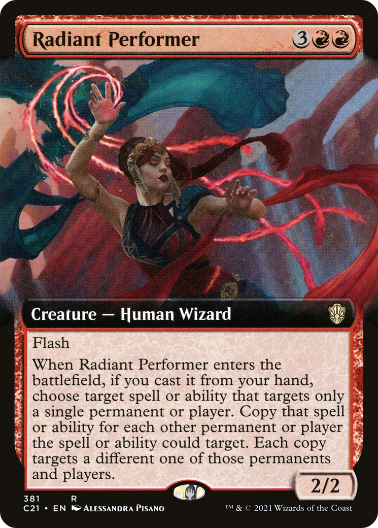 Radiant Performer (Art étendu) [Commandant 2021] 