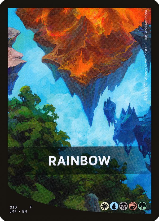Carte thème arc-en-ciel [Cartes avant Jumpstart] 