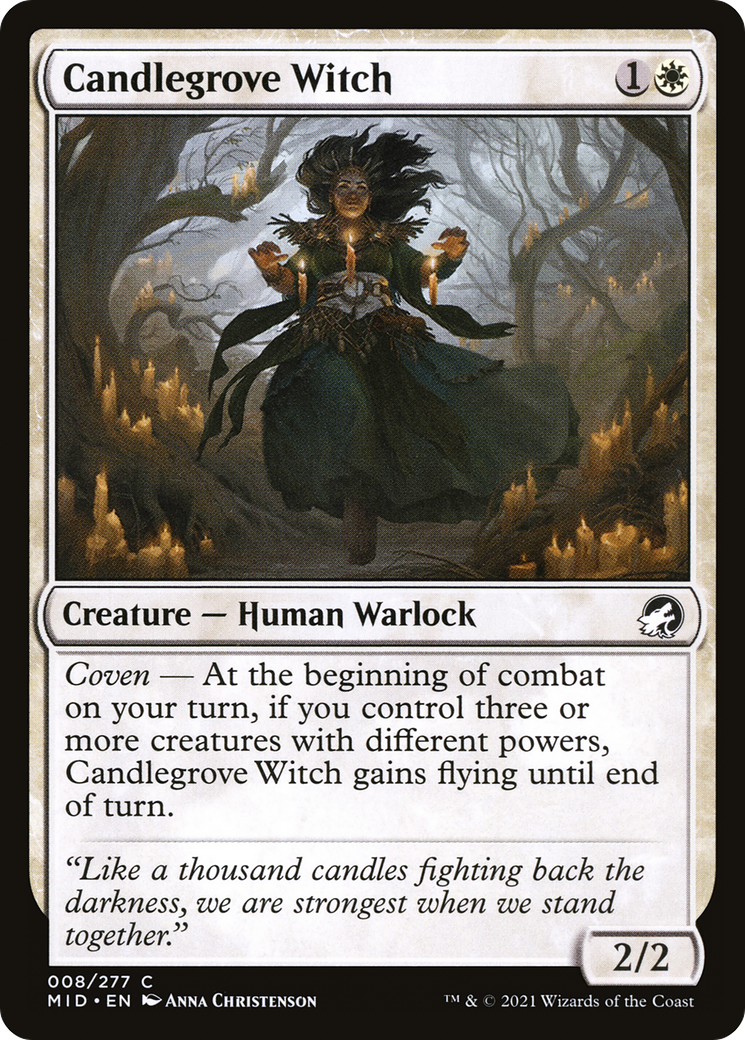 Sorcière de Candlegrove [Innistrad : Chasse de Minuit] 