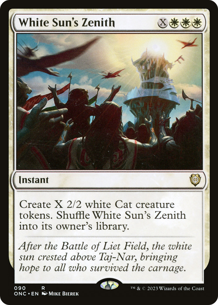 Zénith de White Sun [Phyrexia : Tous seront un seul commandant] 