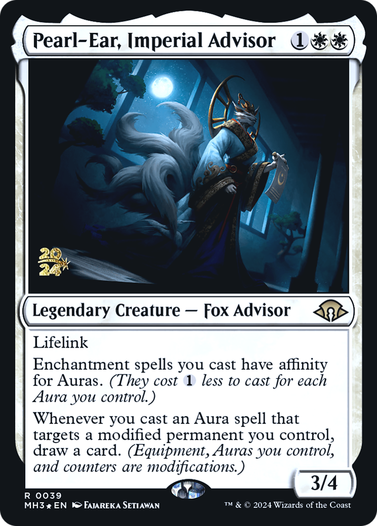 Pearl-Ear, conseiller impérial [Promotions avant-première de Modern Horizons 3] 