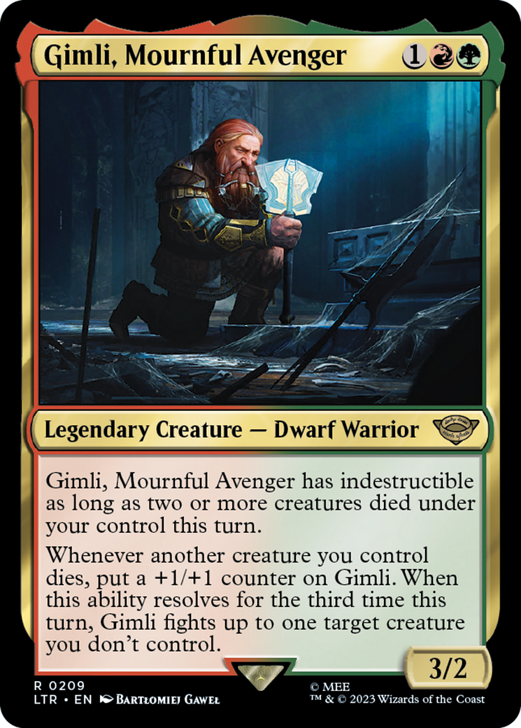 Gimli, triste vengeur [Le Seigneur des Anneaux : Contes de la Terre du Milieu] 
