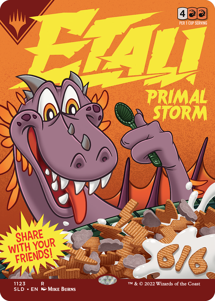 Etali, Primal Storm (Borderless) [Série Secret Lair Drop] 