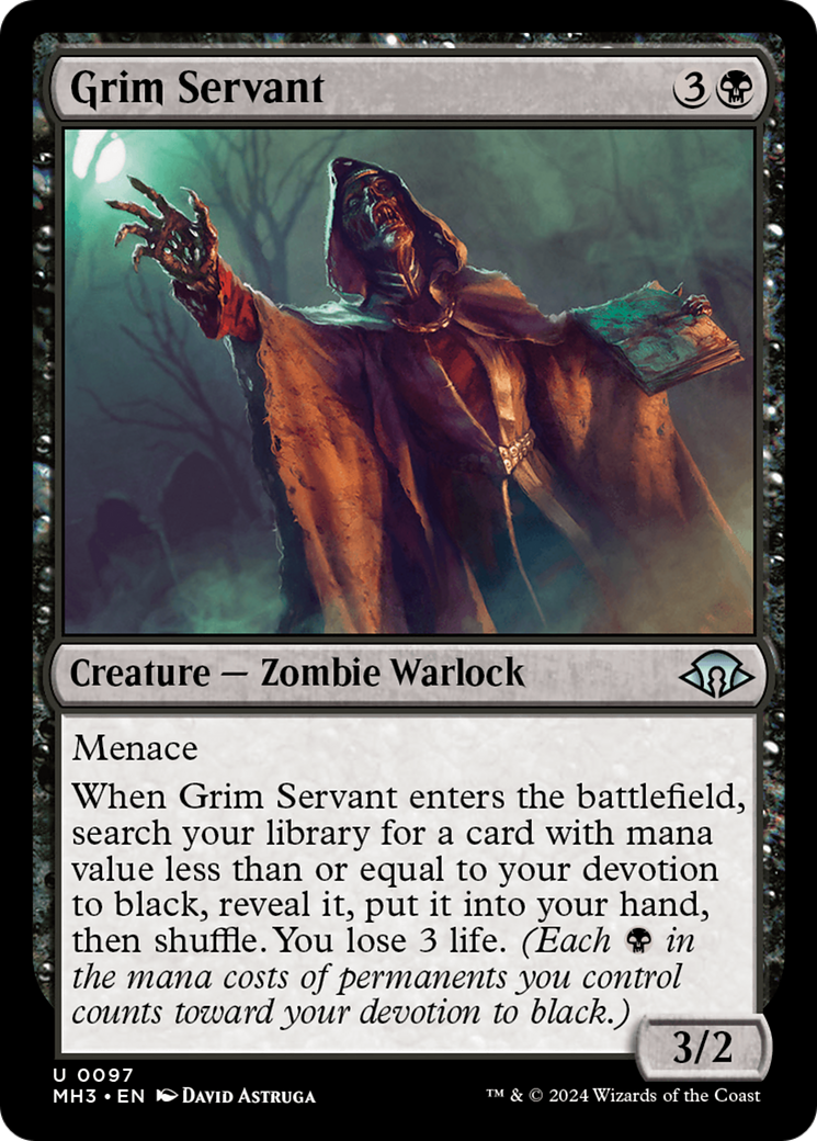 Serviteur sinistre [Horizons modernes 3] 