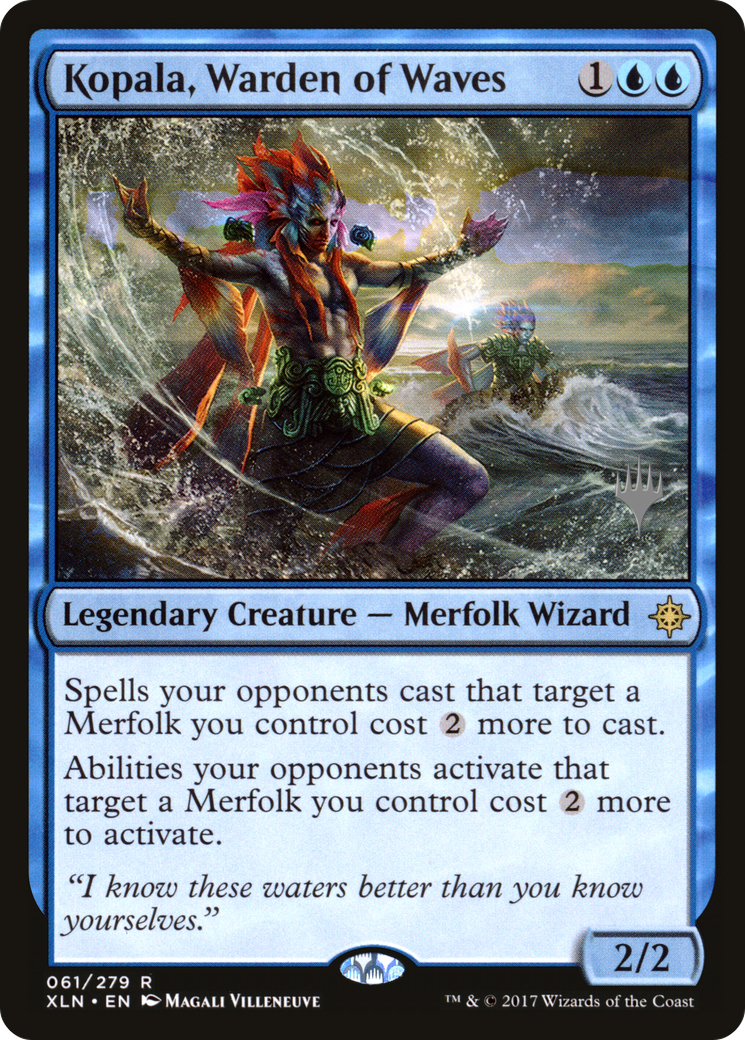 Kopala, Warden of Waves (PPM20-61P) - Ixalan Promos