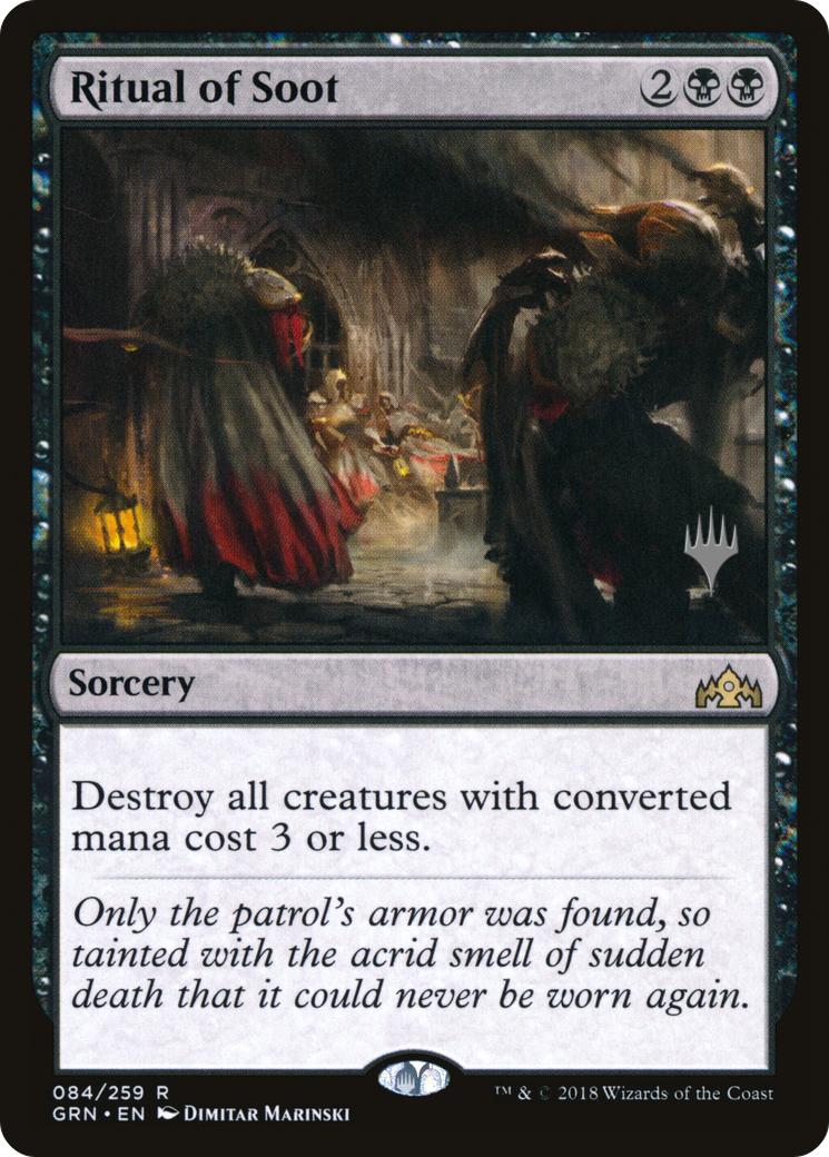Ritual of Soot (PPTHB-84P) - Guilds of Ravnica Promos