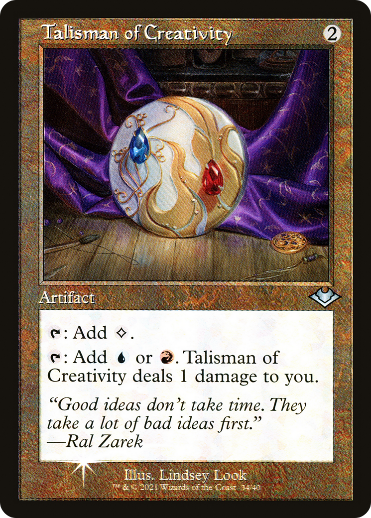 Talisman de créativité (Rétro) [Horizons modernes] 
