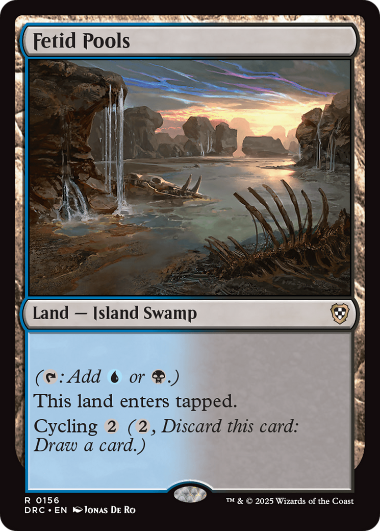 Fetid Pools (DRC-156) - Commander: Aetherdrift