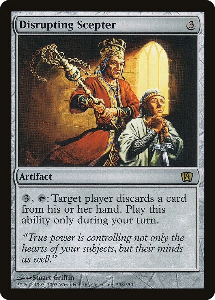 Disrupting Scepter (8ED-298★) - 8th Edition