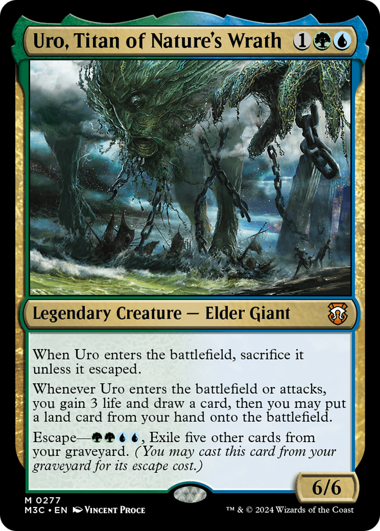 Uro, Titan de la colère de la nature [Modern Horizons 3 Commander] 