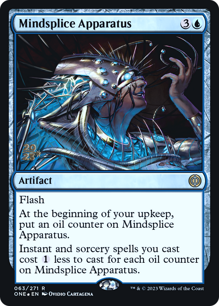 Mindsplice Apparatus [Phyrexia : All Will Be One Avant-première Promos] 