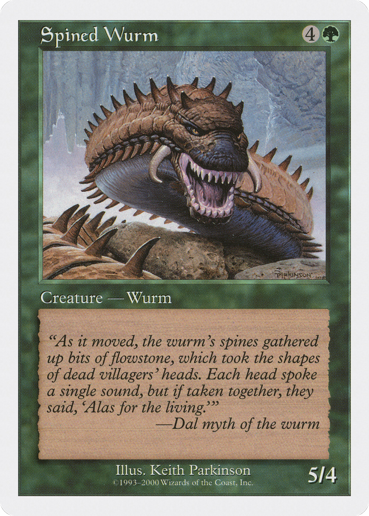 Spined Wurm (MEDIA-2001-1) - Media and Collaboration Promos