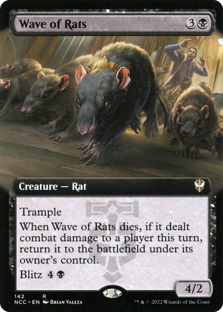 Vague de rats (art étendu) [Rues du nouveau commandant de Capenna] 