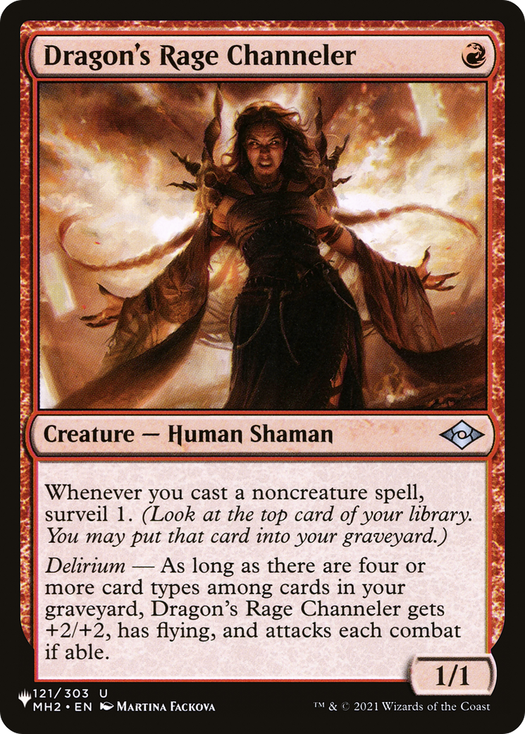 Dragon's Rage Channeler [La liste] 