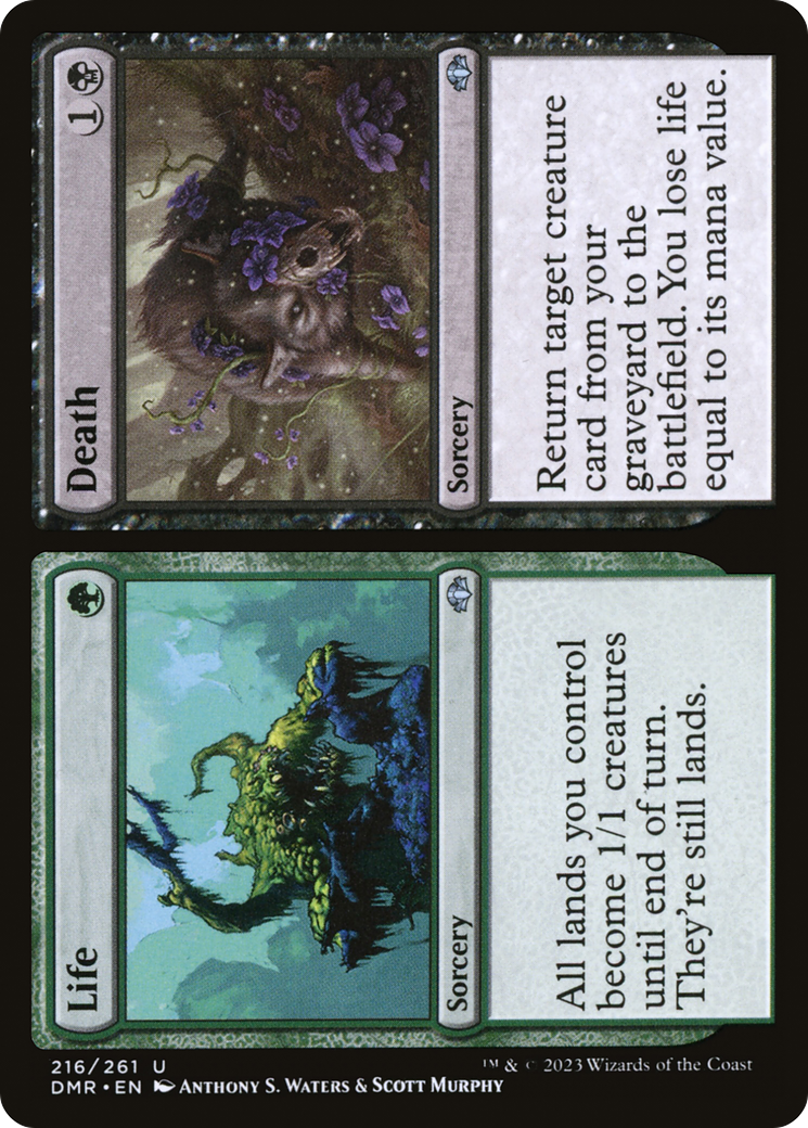 Vie // Mort [Dominaria Remastered] 