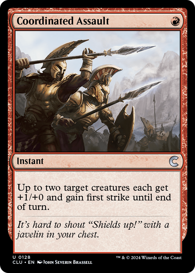 Assaut coordonné [Ravnica: Clue Edition] 