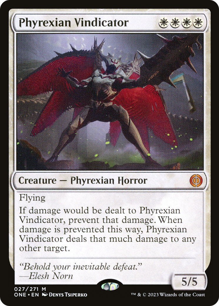 Phyrexian Vindicator [Phyrexia : Tous seront un] 