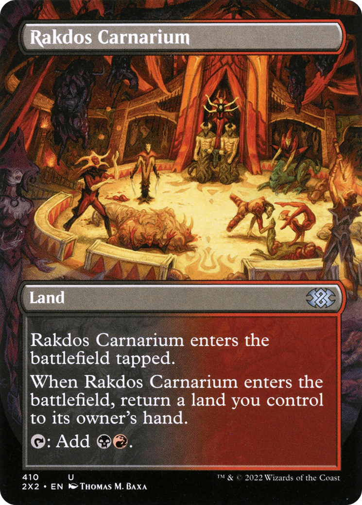 Rakdos Carnarium (Art alternatif sans frontières) [Double Masters 2022] 